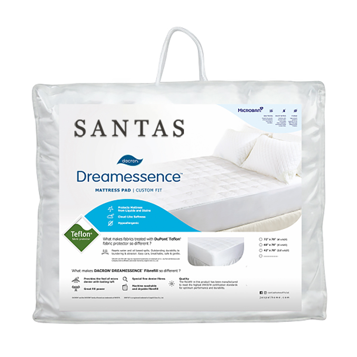 Dacron Dreamessence Mattress Pad-Custom Fit