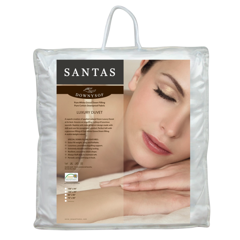 Luxury Pure White Goose Down Duvet