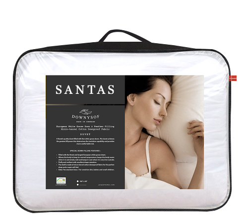 European White Goose Down Duvet