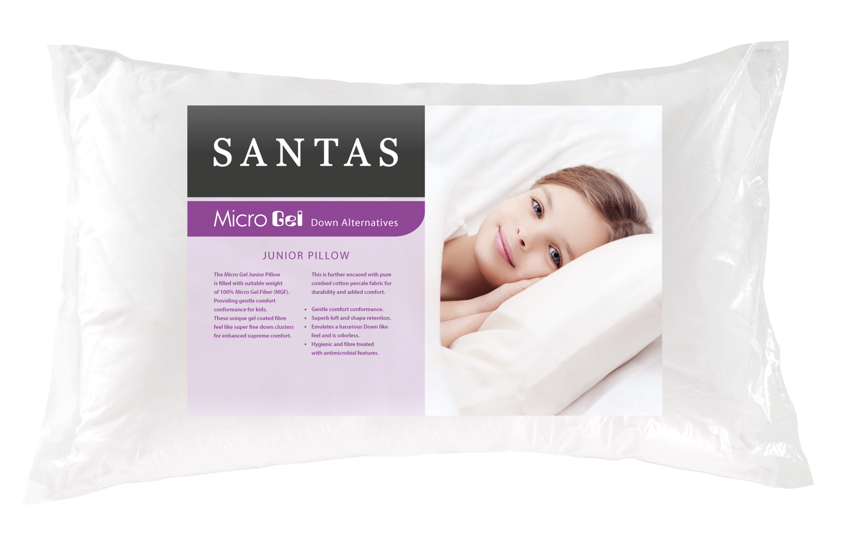 Micro Gel Junior Pillow