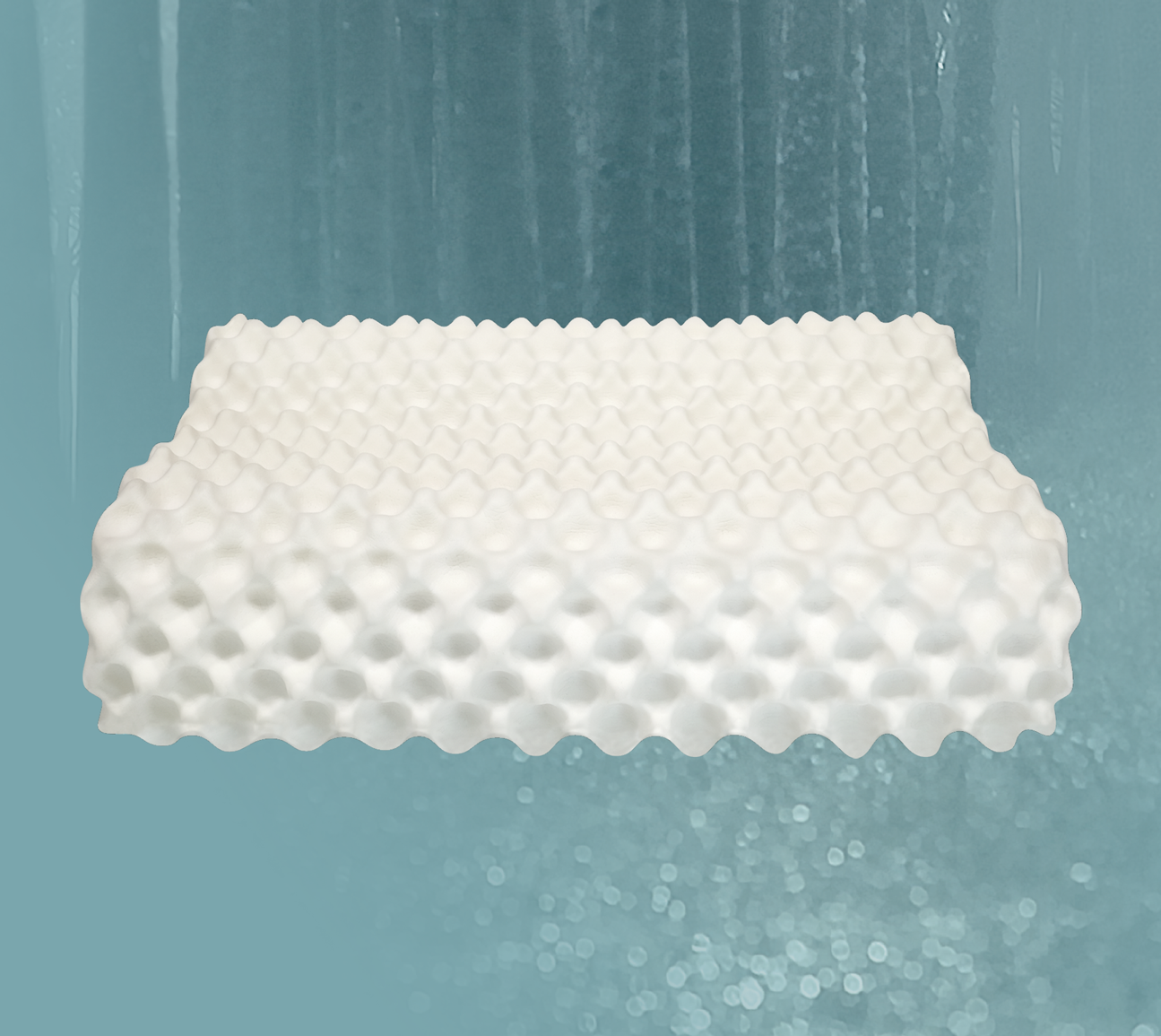 Massage contour pillow santas