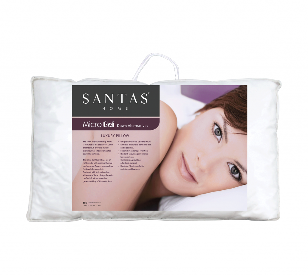 MicroGel Luxury Pillow SANTAS