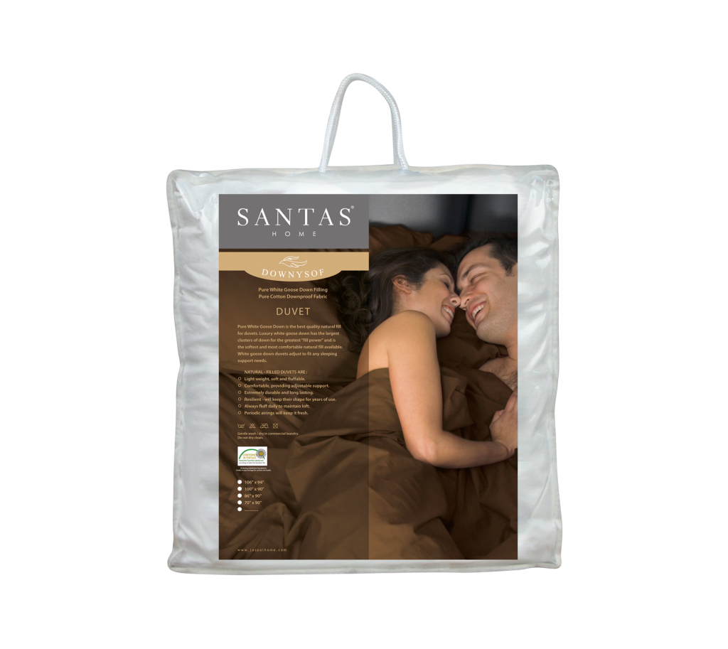Pure White Goose Down Duvet SANTAS